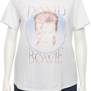 EVRI Women's TEE 4x DAVID BOWIE Aladdin Sane - NEW